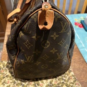 Louis Vuitton Monogram Brown Monogram Speedy 40